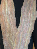 Dark Fawn Scarf with a touch of Autumn