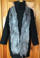 Medium Silver Grey Scarf