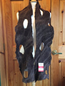 Brown Bohemian Scarves with Fawn Wisps