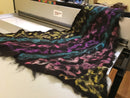 Black & Candy Floss Shawl