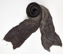 Dark Silver Grey Scarf with lsg Overlay